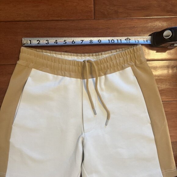 CLUB MONACO Doubleface Shorts Khak MUTI SZ XS - Picture 2 of 6